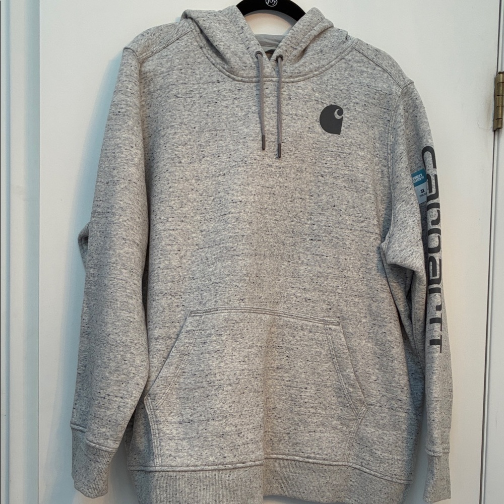 Carhartt Heather Gray Pullover Hoodie
